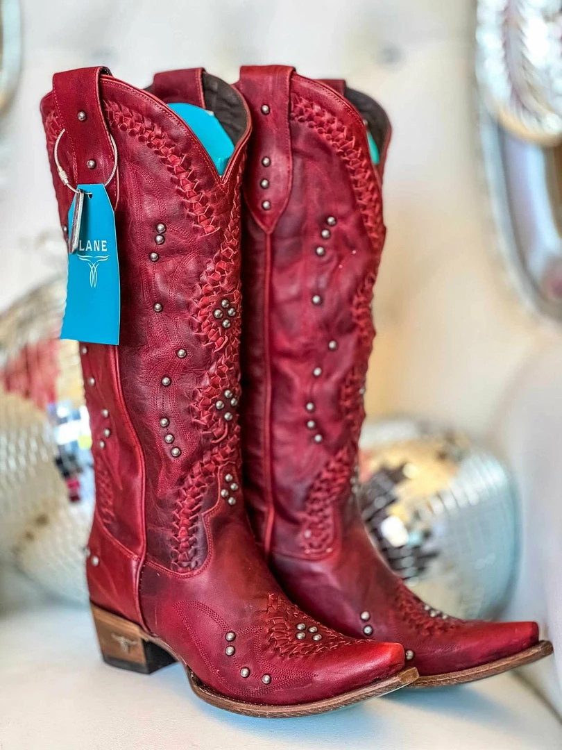 Lane Boots Cossette Boot By Lane - Smoldering Ruby New Arrivals 3 Lane Boots Cossette Boot By Lane - Smoldering Ruby New Arrivals