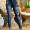 Special A New Arrivals High Rise Relaxed Distressed Skinny Jeans
