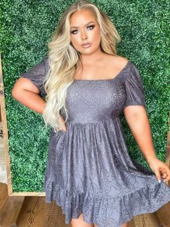 D & J Industies Co., LTD. Pre-Orders PREORDER Girl Next Door Lace Dress - Gray 9 D & J Industies Co., LTD. Pre-Orders PREORDER Girl Next Door Lace Dress - Gray