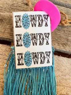 Southern Custom Designs Howdy Cowgirl Hat Freshie New Arrivals