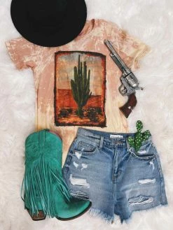 Raisin Arrows Reno Cactus Tee