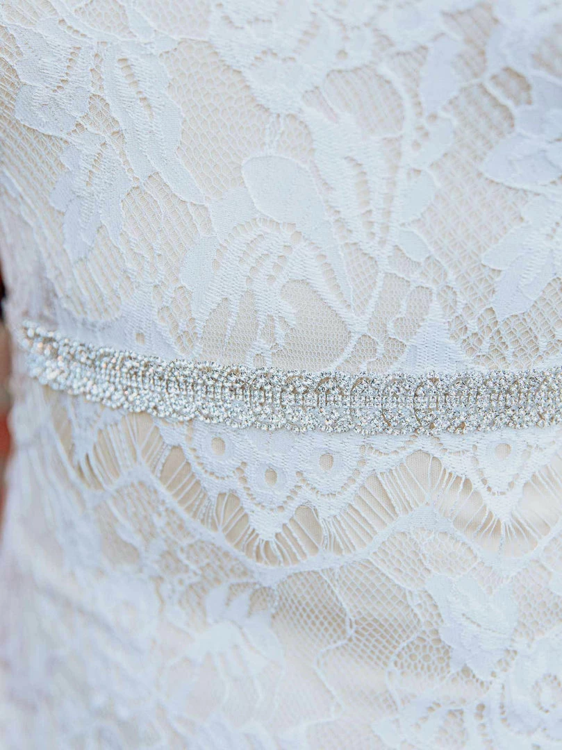 Luxe Apparel Bridal Rhinestone Crowning Moment Belt - Black Ribbon With Silver 4 Luxe Apparel Bridal Rhinestone Crowning Moment Belt - Black Ribbon With Silver