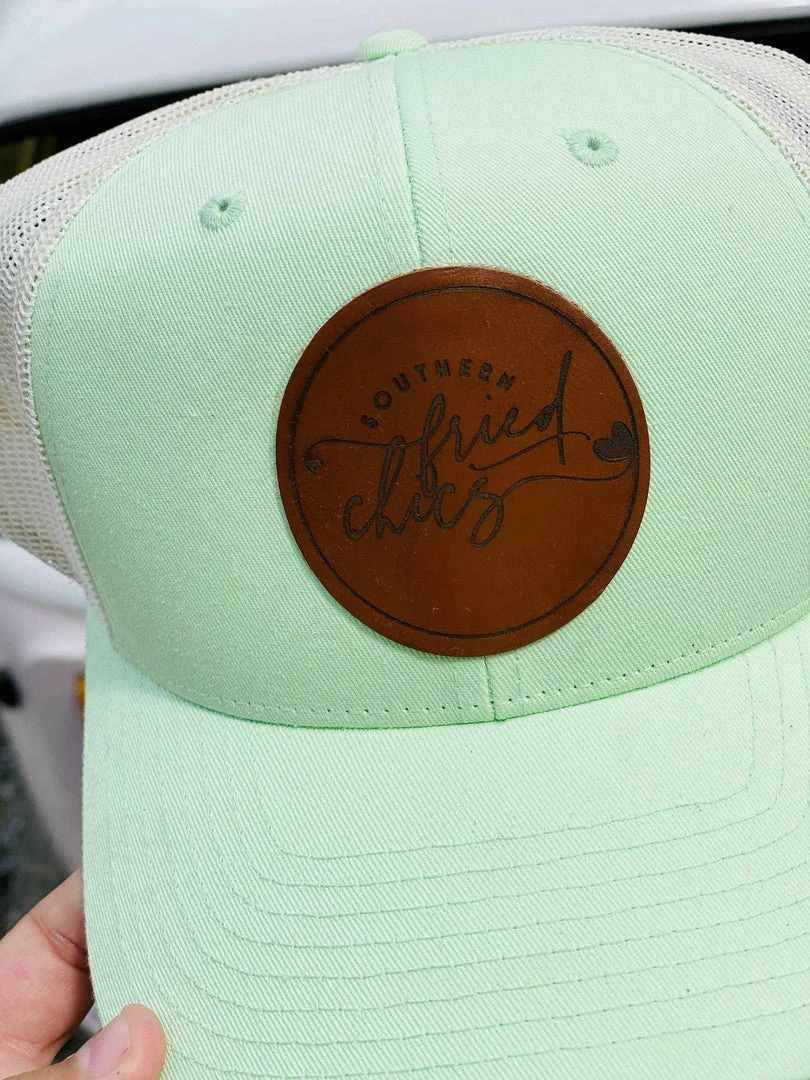 FayCo Accessories SFC Leather Patch Logo Hat - Mint 4 FayCo Accessories SFC Leather Patch Logo Hat - Mint