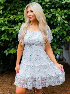 D & J Industies Co., LTD. PREORDER Flirty Floral Dress Pre-Orders