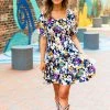 D & J Industries Co., LTD. PREORDER Navy Pushing Petals Dress Pre-Orders 1 D & J Industries Co., LTD. PREORDER Navy Pushing Petals Dress Pre-Orders