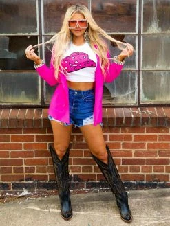 Dongguan Haohoo Clothing CO., Ltd Pink Cadillac Blazer New Arrivals 18 Dongguan Haohoo Clothing CO., Ltd Pink Cadillac Blazer New Arrivals