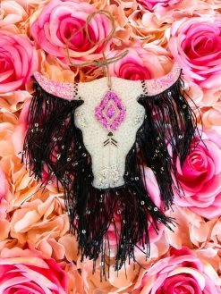 Southern Custom Designs Accessories Sassy Steer Fringe Freshie