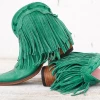 Lane Boots Spitfire Fringe Booties Turquoise By Lane New Arrivals 2 Lane Boots Spitfire Fringe Booties Turquoise By Lane New Arrivals