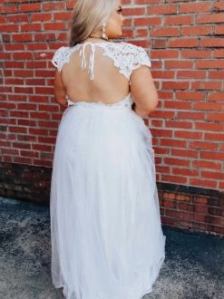 D & J Industries She's A Sweetheart Dress - White