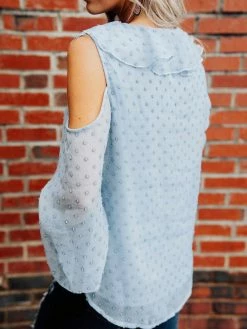 D & J Industries Tops She's Somethin' Top - Blue