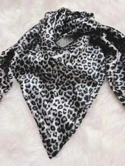 Rowdy Crowd Clothing Snow Leopard Wild Rag