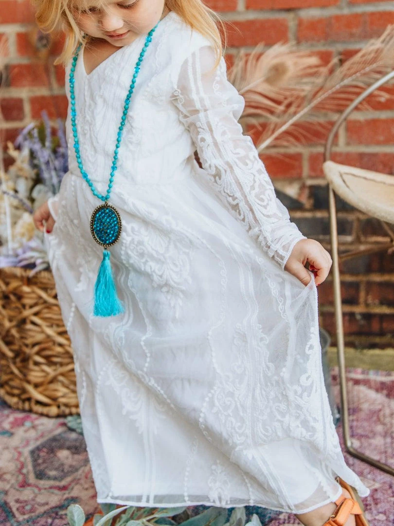 D & J Industries Speechless Dress -Long Sleeve White Dress Bridal 9 D & J Industries Speechless Dress -Long Sleeve White Dress Bridal