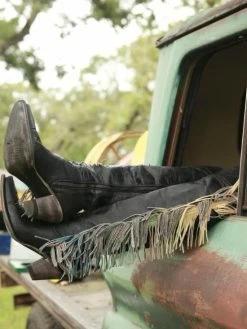 Lane Boots Spirit Animal Over The Knee Black Boots By Lane