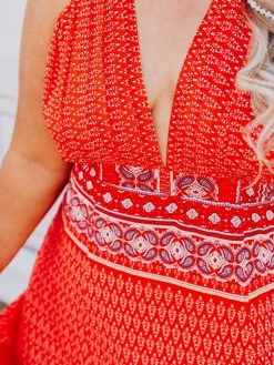 Dongguan Haohoo Clothing CO., Ltd Summer Oasis Dress - Red Dresses 7 Dongguan Haohoo Clothing CO., Ltd Summer Oasis Dress - Red Dresses