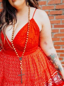 Dongguan Haohoo Clothing CO., Ltd Sale! Sunshine And Summertime Dress - Red