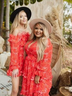 D & J Industries Sale! Take Me There Dress - Red Floral 11 D & J Industries Sale! Take Me There Dress - Red Floral