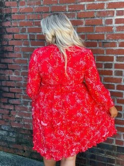 D & J Industries Sale! Take Me There Dress - Red Floral 13 D & J Industries Sale! Take Me There Dress - Red Floral
