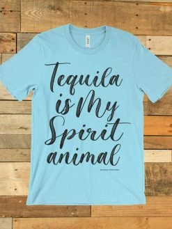GTN Tequila Is My Spirit Animal Tee Clothing