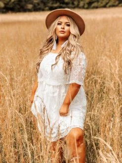 D & J Industries The Getaway Dress - White Sale!