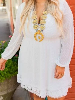 D & J Industries This One's For The Ladies Dress - White 10 D & J Industries This One's For The Ladies Dress - White