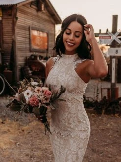 Southern Fried Chics Bridal To Have And To Hold Lace Dress - Ivory