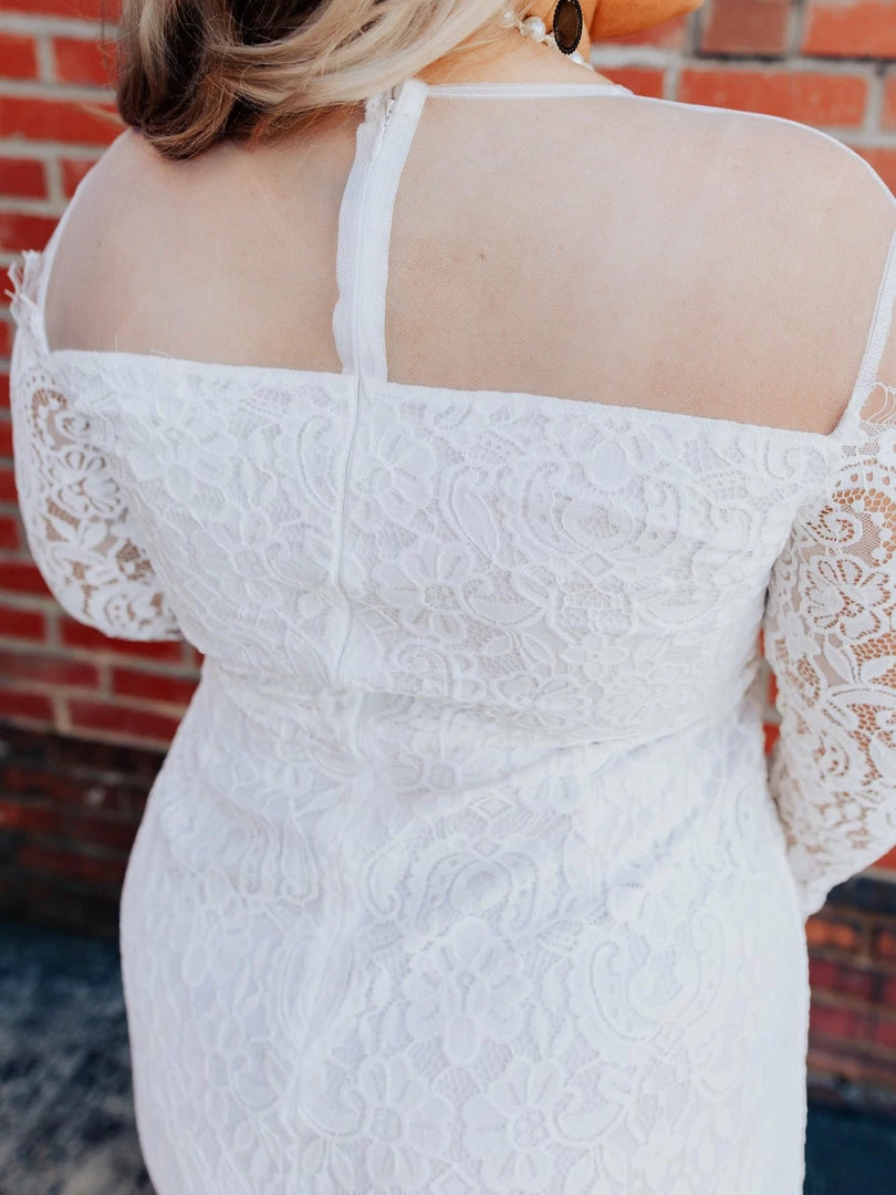 D & J Industries Bridal Tonight We Dance Dress - White 7 D & J Industries Bridal Tonight We Dance Dress - White