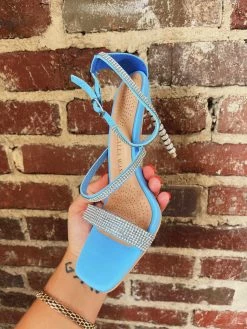 Azalea Wang Sale! Tricky Blue Heel