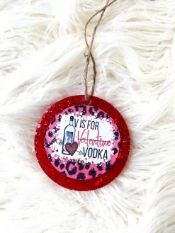 Southern Custom Designs Accessories V Is For Vodka Freshie