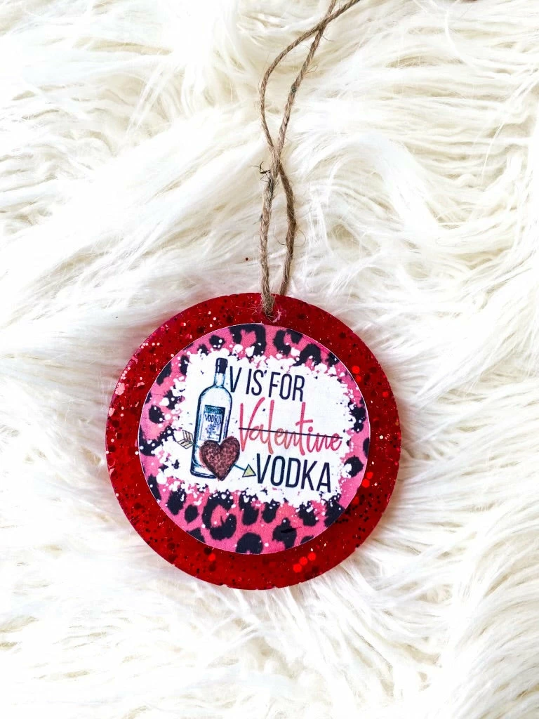 Southern Custom Designs Accessories V Is For Vodka Freshie 4 Southern Custom Designs Accessories V Is For Vodka Freshie