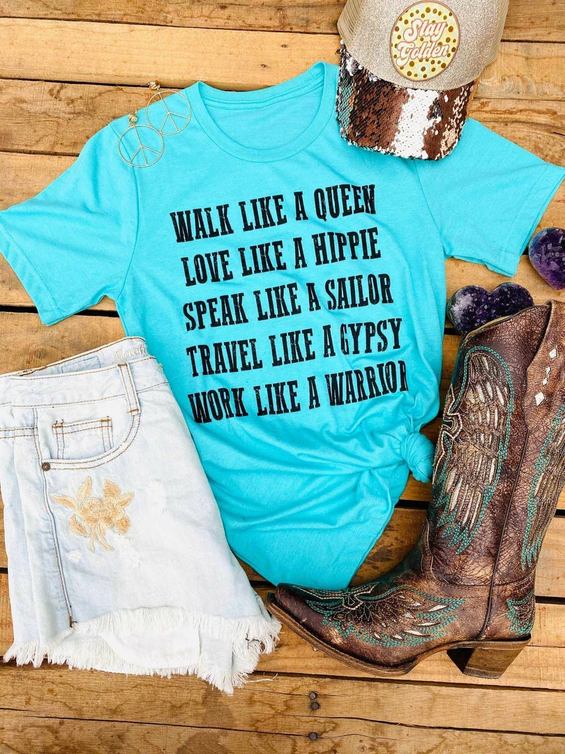 Buckin Barn Walk Like A Queen Tee 3 Buckin Barn Walk Like A Queen Tee