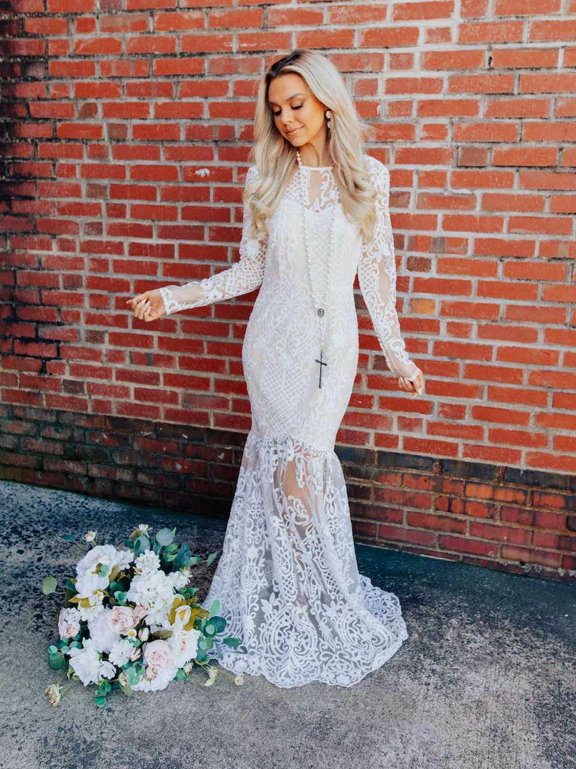 D & J Industries World Stands Still Dress - White/Neutral Sale! 3 D & J Industries World Stands Still Dress - White/Neutral Sale!