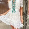 Southern Fried Chics Wrapped Up In Your Arms Lace Dress Bridal