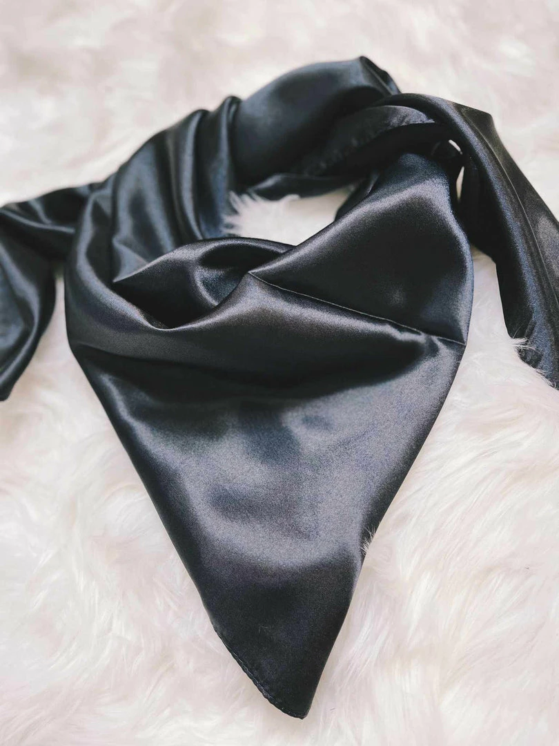 Rowdy Crowd Clothing Wynonna Wild Rag - Black 3 Rowdy Crowd Clothing Wynonna Wild Rag - Black