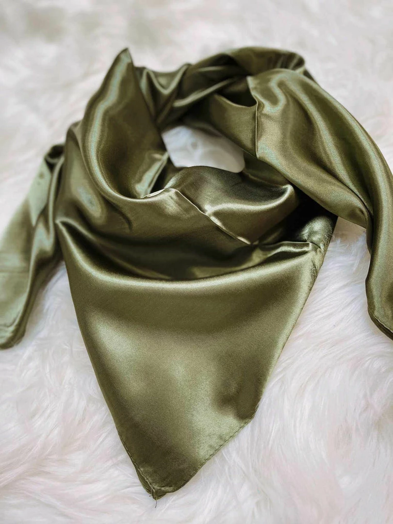 Rowdy Crowd Clothing Wynonna Wild Rag - Olive 3 Rowdy Crowd Clothing Wynonna Wild Rag - Olive