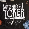 Miss Mud Pie Clothing Midnight Toker Tee - Black 2 Miss Mud Pie Clothing Midnight Toker Tee - Black